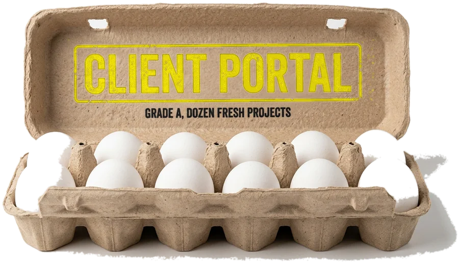 Client Portal, Grade A, dozen fresh projects